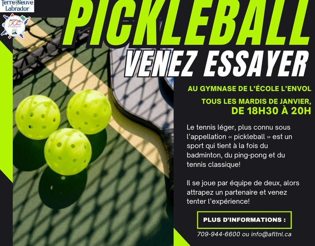 Come and play pickleball!